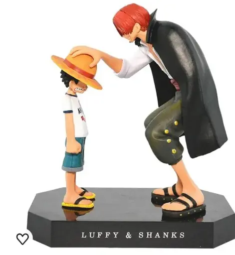 Figurine One Piece Shanks et luffy